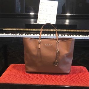 Michael Kors shoulder bag, brown leather